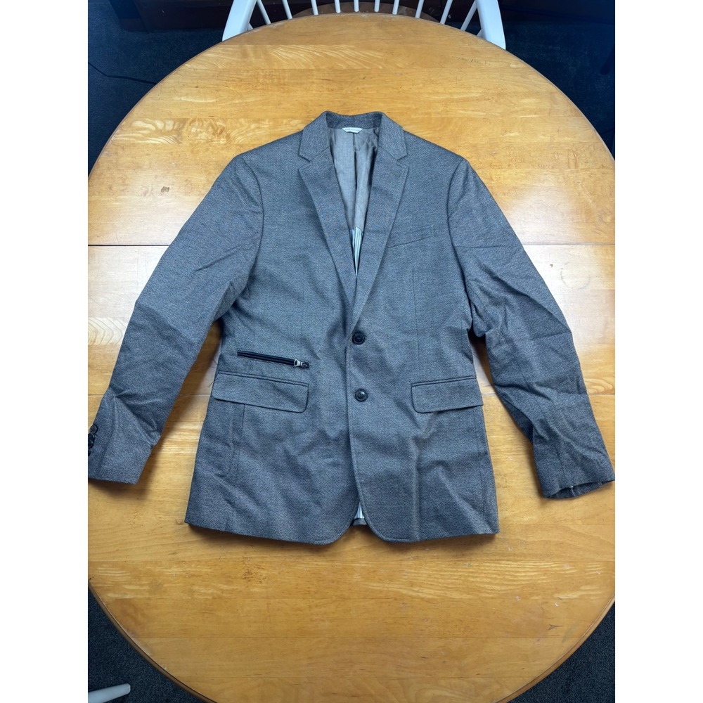 Banana Republic Heritage Collection Gray Cotton Blazer Sport Coat Mens 38R